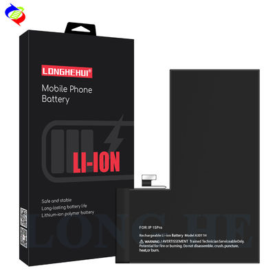 Nueva batería de reemplazo de 3274mAh Para iphone A2848/A3101/A3102/A3104 batería de teléfono iphone 15pro baterías de teléfono