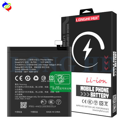 Batería de teléfono inteligente móvil BLP581 4.35V 3000mAh Para OPPO N3 N5206 N5207 N5209 Reemplazar la batería del teléfono