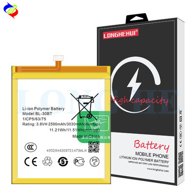 3030mAh BL-30BT Phantom A7 batería de teléfono móvil para Tecno Phantom Z batería baterías recargables