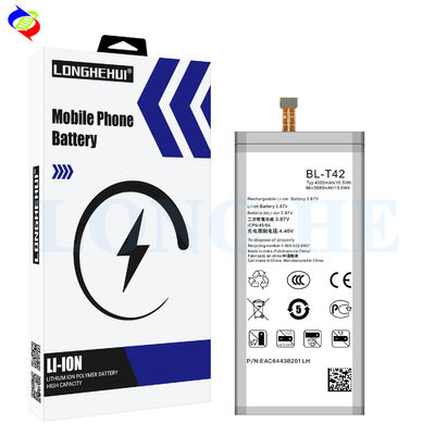 Batería de iones de litio BL-T42 para teléfono móvil LG V50 ThinQ 4000mAh 3.87V