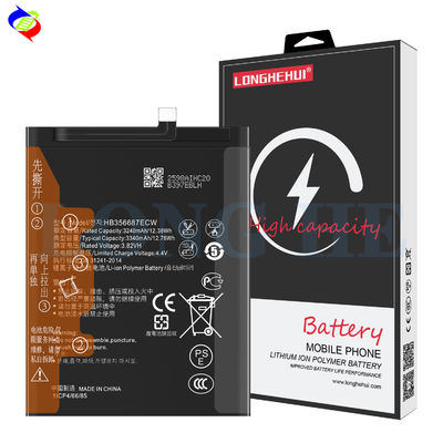 3340mAh 3.82V Batería HB356687ECW para Huawei NOVA2 PLUS NOVA4E NOVA2S MATE SE P30 Lite