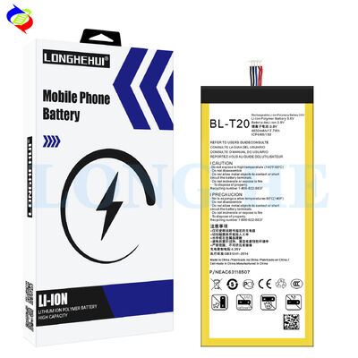 Batería de polímero recargable BL-T20 de 4650mAh para LG G Pad X 8.0 V521 de alta capacidad