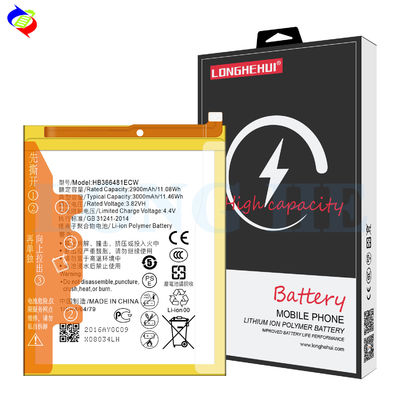 Batería de reemplazo original HB366481ECW para P20lite Huawei P9Llite Y6 2018 Y7 2018 3000mAh 3.82V