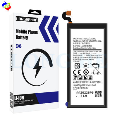 Batería de teléfono móvil de protección de doble IC para Samsung Galaxy S6 G9200 G9206 EB-BG920ABE