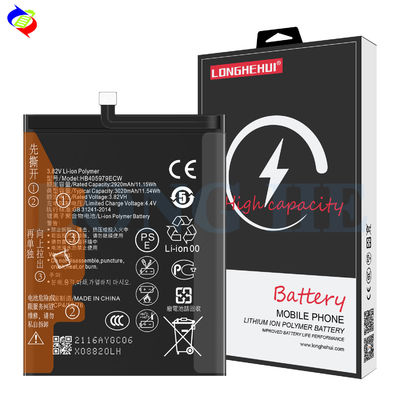 Batería móvil de litio de stock 3020mAh HB405979ECW para Huawei Nova Y5 2017 de alta capacidad