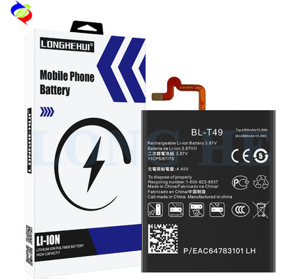 Protección de doble IC BL-T49 Batería para LG K61 K510 K51S Capacidad 4000mAh Original