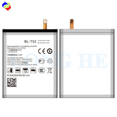 Batería BL-T52 F100 para teléfono móvil LG Wing 5G y recargable desde suministro directo