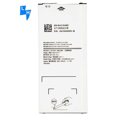 Batería EB-BA510ABE de larga duración para Samsung Galaxy A510 A5-2016 Protección de doble IC