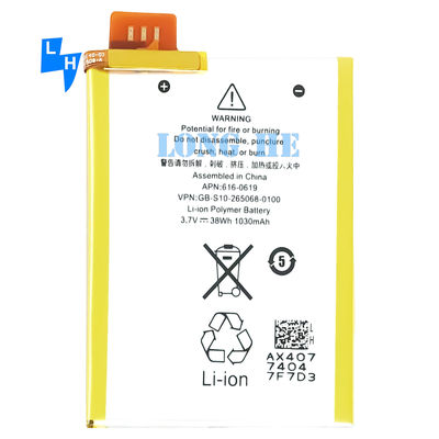 Código de batería GB-S10-265068-0100 A1421 1030mah 616-0619 Batería de reloj para iPod Touch 5