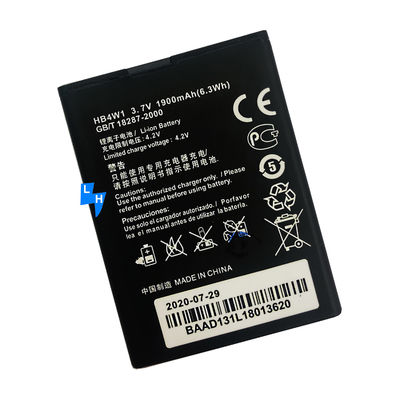 1900mAh HB4W1 Batería de teléfono móvil para Huawei Y210 G510 G520 G525 Tecnología avanzada