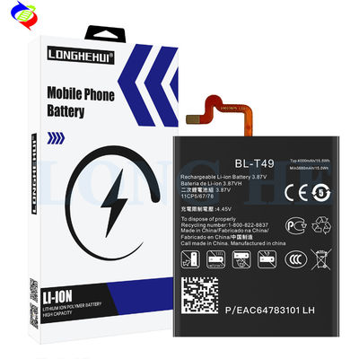 BL-T49 3.87V 4000mAh Batería para LG K61 K510 K51S teléfono móvil de alta capacidad original
