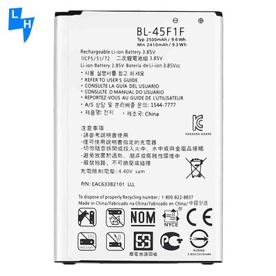 100% de OEM BL-45F1F batería móvil para LG K8 K4 Aristo 2017 MS210 baterías batería