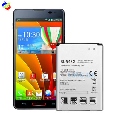 2610mAh BL-54SG Batería recargable para Optimus LTE III 3 G3 Beat Mini G3s G3c B2 Mini