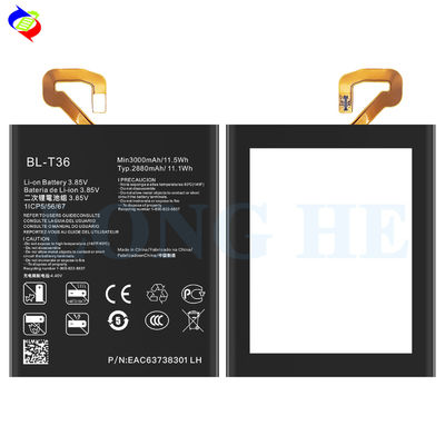 3.85V 3000mAh BL-T36 Batería de reemplazo para LG K30 X410TK teléfono móvil OEM/ODM
