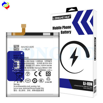Batería recargable de alta capacidad EB-BA202ABU para Samsung A20 A202 A20S A20E 3000mAh