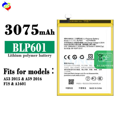 3075mAh F1S BLP601 A53 batería de teléfono móvil para la batería OPPO A53 la fuente de energía definitiva