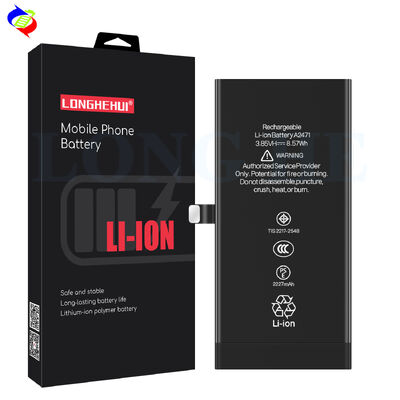 Batería recargable de 2227mAh para iPhone 12 mini Protección de doble IC Polímero de iones de litio