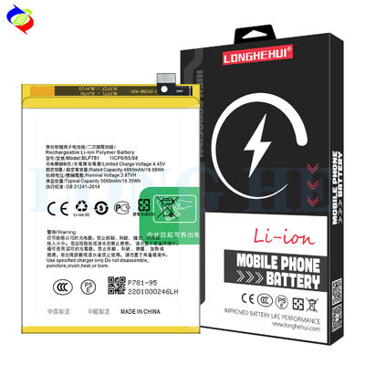 Batería de alta capacidad 5000mAh BLP781 CPH2059 A92 2020 para modelos de teléfonos móviles OPPO A72