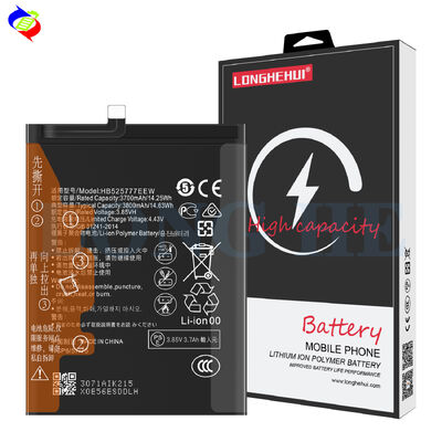 Batería de Li-polímero de reemplazo HB525777EEW para Huawei P40 3800mAh 3.85V teléfono móvil recargable