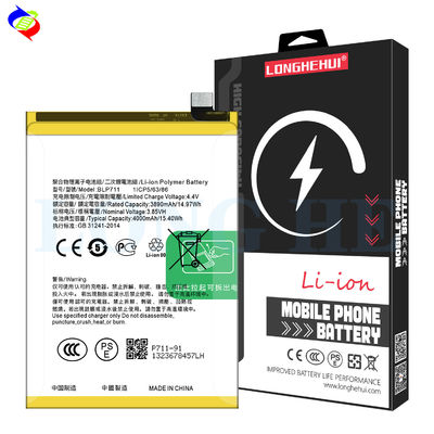 Baterías recargables de ODM para la batería de teléfono celular OPPO A1K 4000mAh BLP711