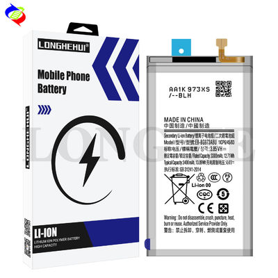 Ori 1 1 3400mAh Batería para Samsung Galaxy S10 EB-BG973ABU Protección de doble IC