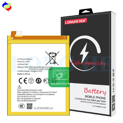 Protección de doble IC BL-39BT Batería de teléfono móvil de 3900mAh para Tecno i5 Pro