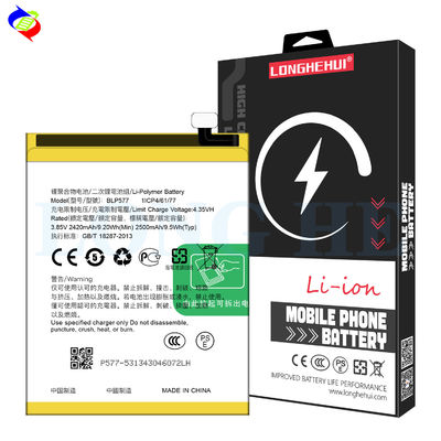 Batería recargable de teléfono celular BLP577 para OPPO A51 Neo 7 R3 BLP577 3.85V 2500mAh