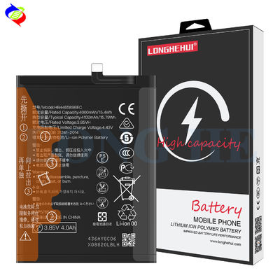 Batería recargable de iones de litio HB446589EEW para Huawei V30PRO NOVA6 4G 4100mAh 3.82V