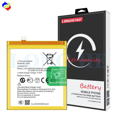 Amarillo 3200mAh BL-32AT C10 CX Batería para Tecno Camon CX Baterías recargables