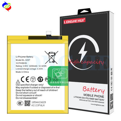 3200mAh 3.85V BL-32BT Batería recargable para teléfono móvil Tecno CX AIR Recargable