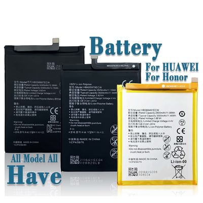 Impresión de logotipo gratis Batería original de Huawei para P8 P10 Lite P20 Pro Nova 3i de OEM