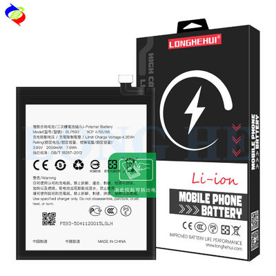 3000mAh 3.85V Batería de litio de polímero recargable BLP593 para OPPO Neo 5 A31R1201 A31T U Slim