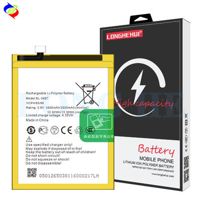 Baterías recargables BL-34BT Batería de repuesto para teléfono móvil TENCO KA7/SPARK 2