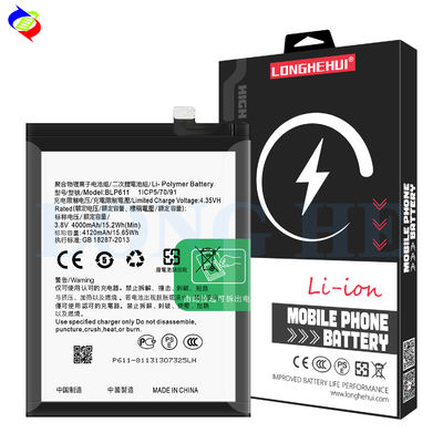 BLP611 Batería para OPPO R9 Plus R9PLUS R9P R 9P A y reemplazo original de iones de litio