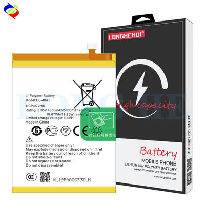 Tecno BL-48AT Batería de teléfono móvil de 4850mAh para baterías Tecno L9 Plus