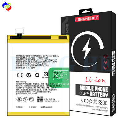 Batería de teléfono móvil de alta capacidad para OPPO F7 Youth 2018 3410mAh BLP665