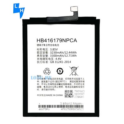 Código de batería HB416179NPCA Célula recargable de polímero de litio 3.8V 2700mAh para A4S M760