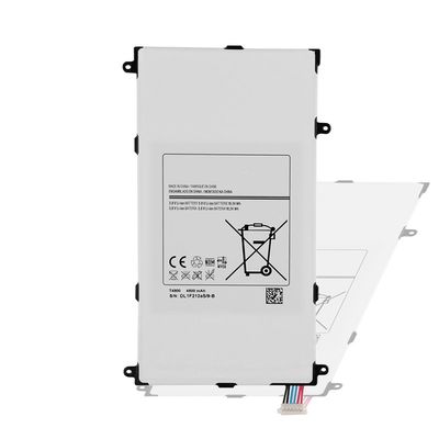 T4800E Batería de reemplazo para Samsung Galaxy PRO 8.4 T320 T321 T325 Núcleo de teléfono celular