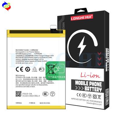 Batería original recargable BLP819 para OPPO RENO 5 4G Reno6 Z Reno 6Z 5G 4310mAh 3.87V