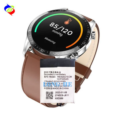 Batería de reloj de 0 ciclos de 178mAh HB302527ECW para Huawei Honor Watch Magic GT 42mm Reemplazo original