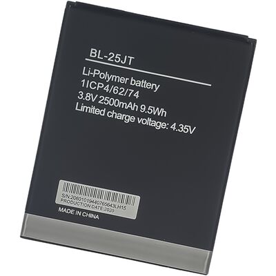 Batería recargable BL-25JT WX3 2500mAh Batería de teléfono móvil para Tecno WX3