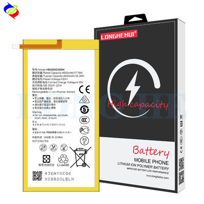 Batería de polímero de iones de litio de 4,35 V de 4800 mAh para Huawei S8-701 HB3080G1EBW Reposición de salud