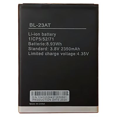 TECNO Y6 Batería de teléfono móvil BL-23AT Batería original 2350mAh Protección de doble IC