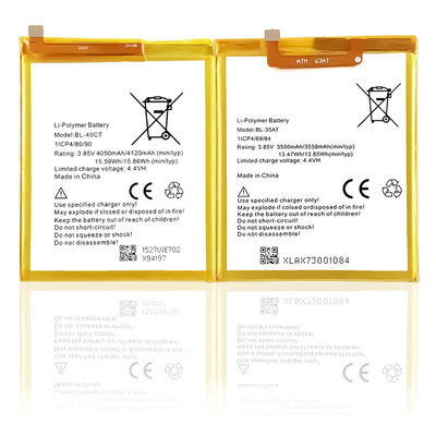 Batería de repuesto para Tecno W1 W2 W3 WX3 WX3Pro Phantom Z mini 5 6 8 AX8 9 AB7 Pad 2