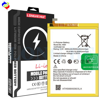 BL-49DI Batería recargable de 5000 mAh para itel P51 Tecnología de iones de litio de alta capacidad