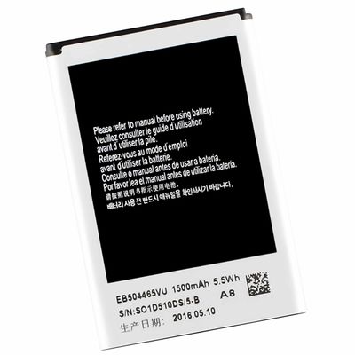 Batería recargable de iones de litio 1500mAh 3.85V para Samsung I5700 I5800 I8700 S8530 EB504465VA