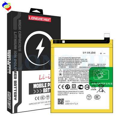 Batería blanca de teléfono móvil de 3000 mAh JE40 para MOTO G7 P30 Play G7 Play XT1952 Alta capacidad