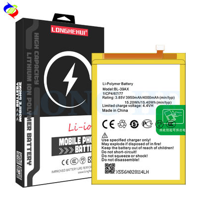 BL-39AX 4000mAh x557 Batería para Infinix HOT 4/HOT4 PRO Batería de reemplazo de teléfono inteligente