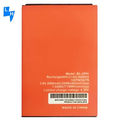 BL-20Hi OEM Batería de iones de litio para teléfonos móviles Baterías recargables para Itel A16 A23 A32F Batteira