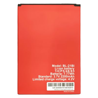 Batería recargable BL-21Bi 2200mAh para teléfono móvil itel it1503